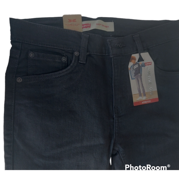 Levi Strauss Boy's Skinny 💙 Fit Stretch Jeans 👖 16 Size - Picture 4 of 9